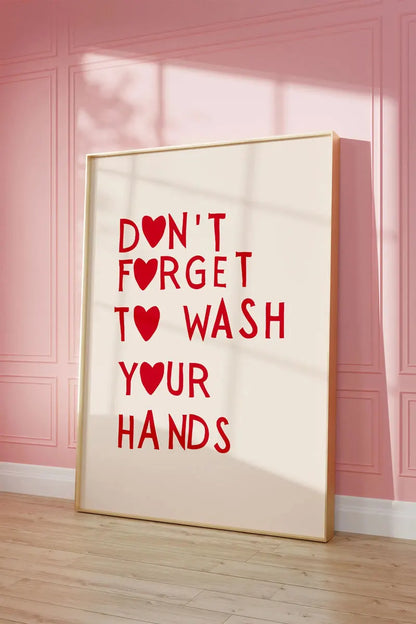 Minimalist Heart "This Kitchen Is For Dancing" Quote Print