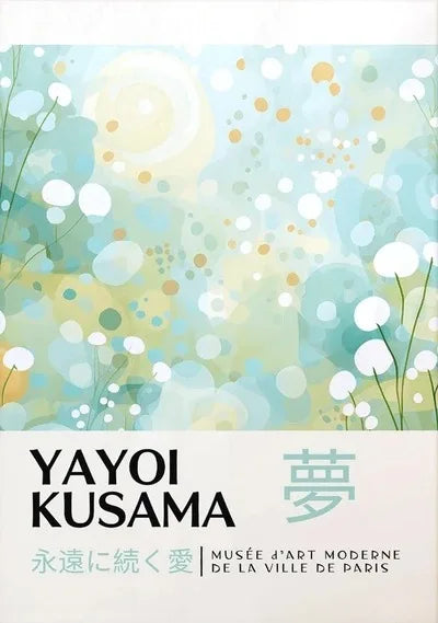 Yayoi Kusama Dream Flowers Canvas