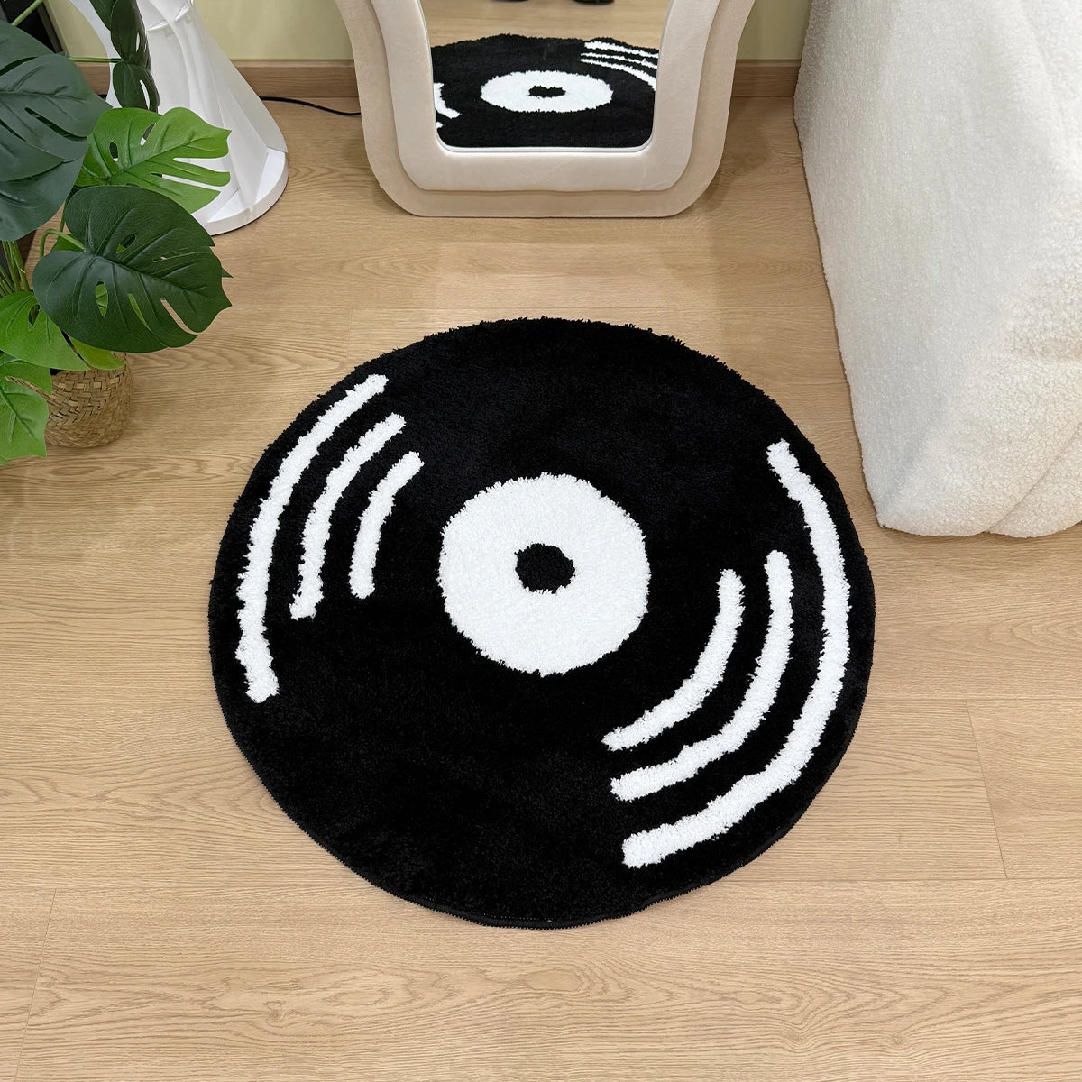 Vinyl Record Tufted Rug