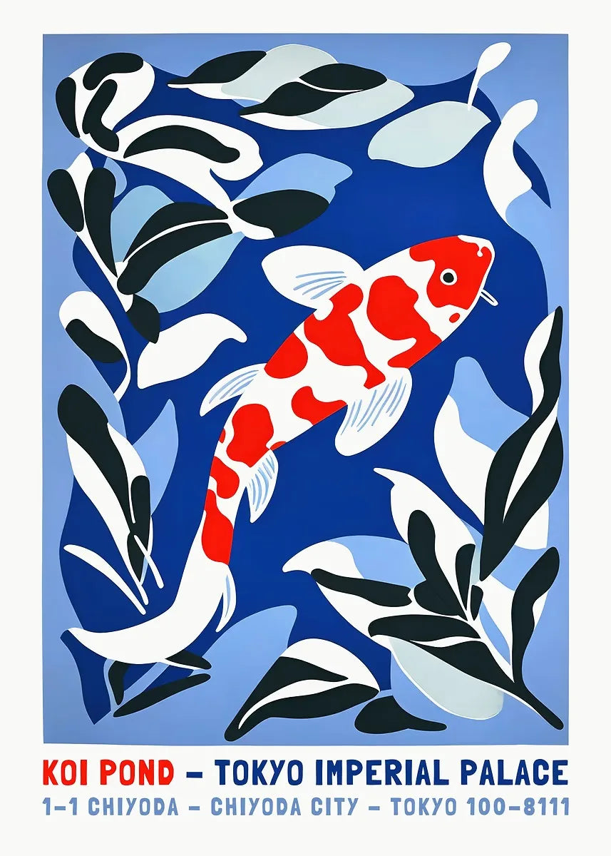 Japanese Animal Variety Canvas Print