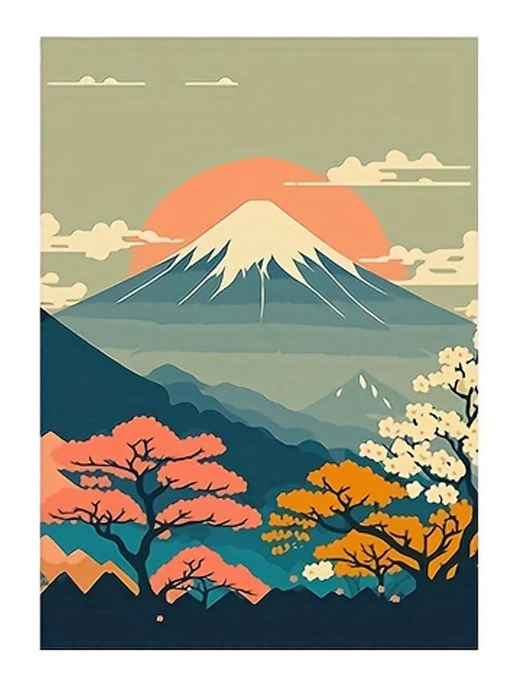Hokusai Inspired Japanese Prints