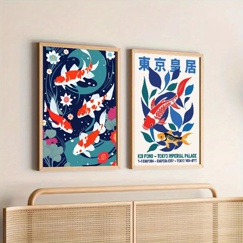 Tokyo Aquarium & Jazz Club Canvas Print