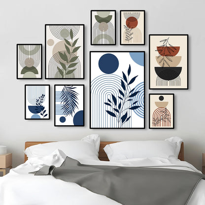 Abstract Bohemian Canvas