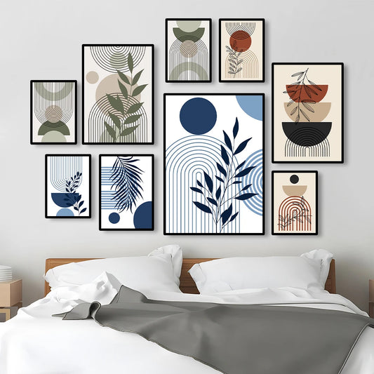 Abstract Bohemian Canvas