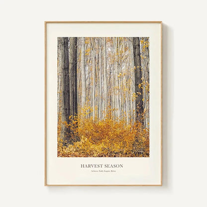 Nordic Leaf Canvas Print