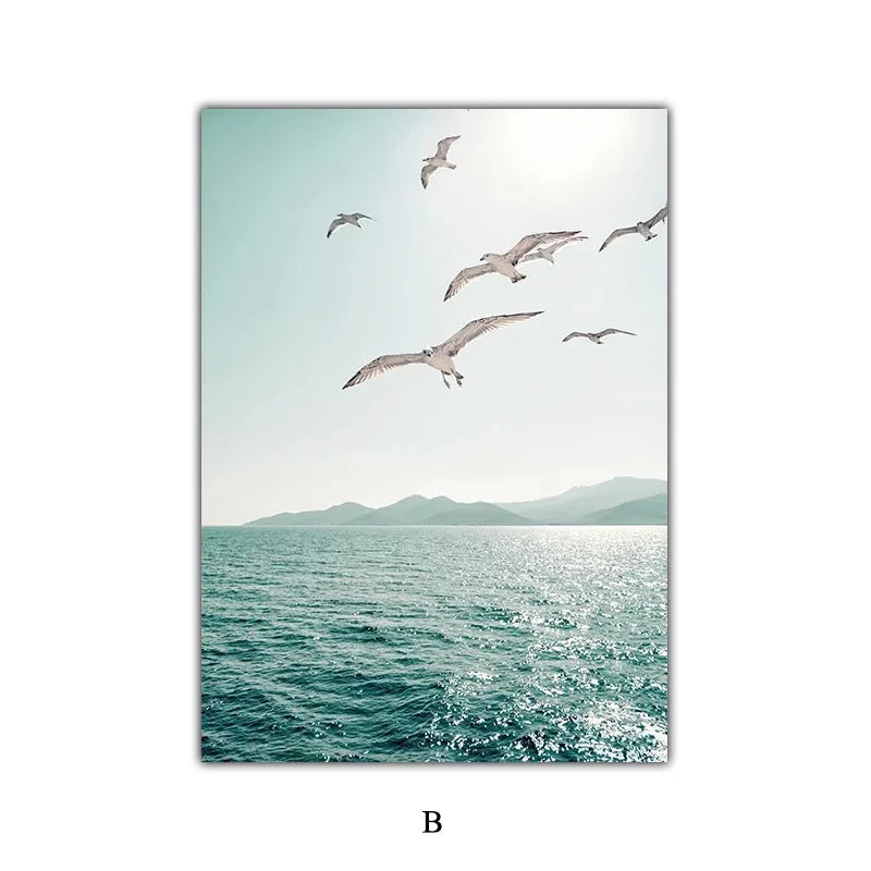 Coastal Summer Wall Art Set