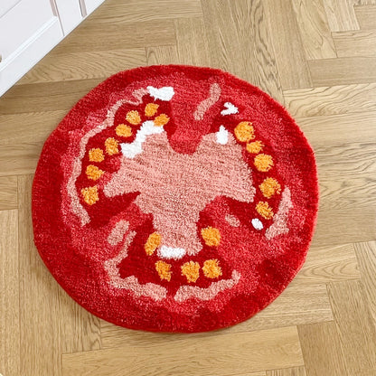 Tomato Tufted Rug