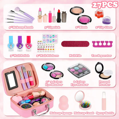 Children's 27-Piece Washable Make-Up Set