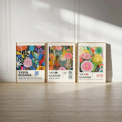 Yayoi Kusama Inspired Canvas Print