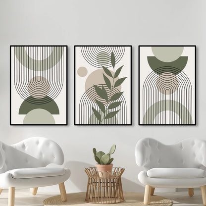 Abstract Bohemian Canvas