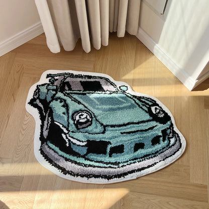Racing Car Tufted Rug
