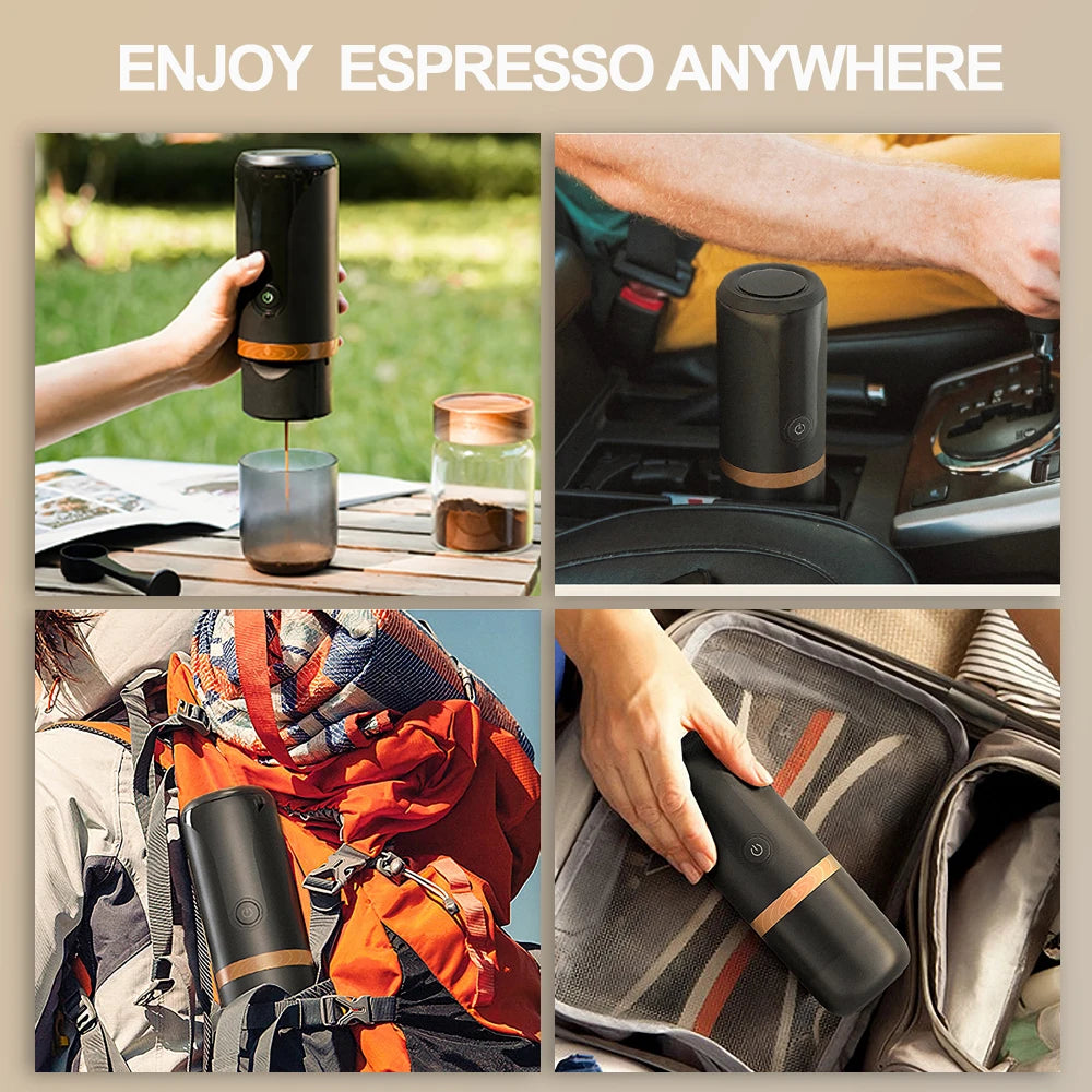 Romellar 2-in-1 Portable Espresso Maker