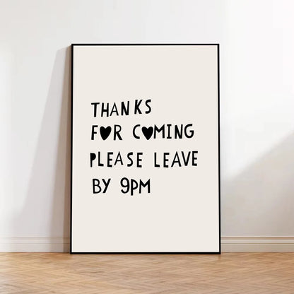 “This Kitchen Is For Dancing” modern kitchen quote canvas wall art