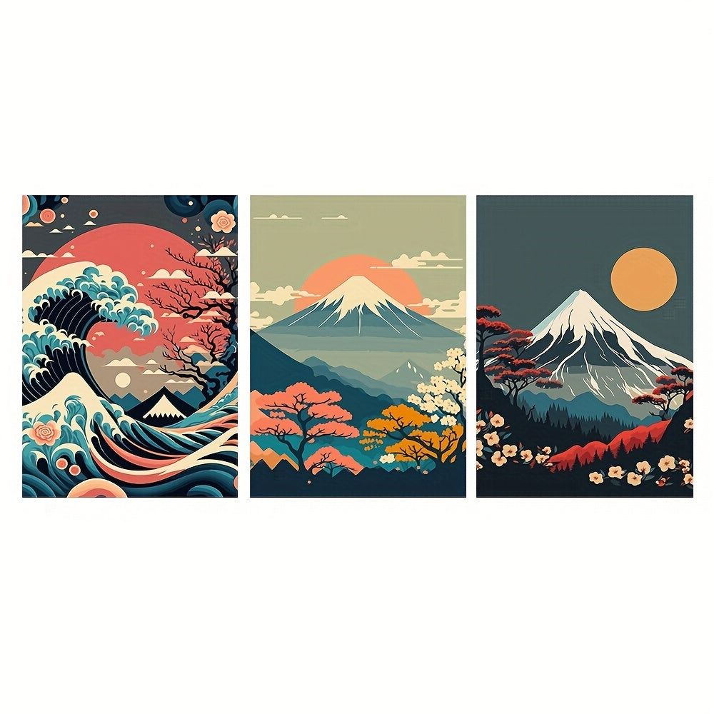Hokusai Inspired Japanese Prints