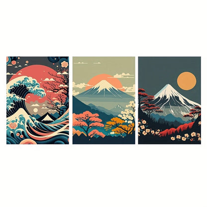 Hokusai Inspired Japanese Prints