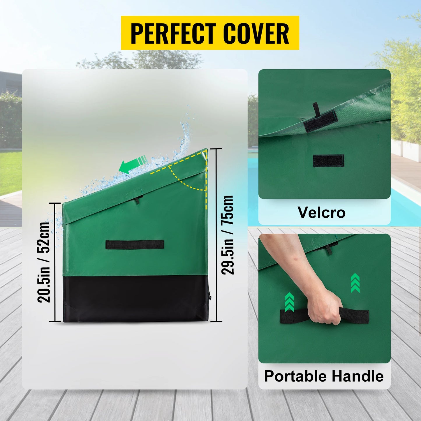 VEVOR Outdoor Waterproof Storage Box