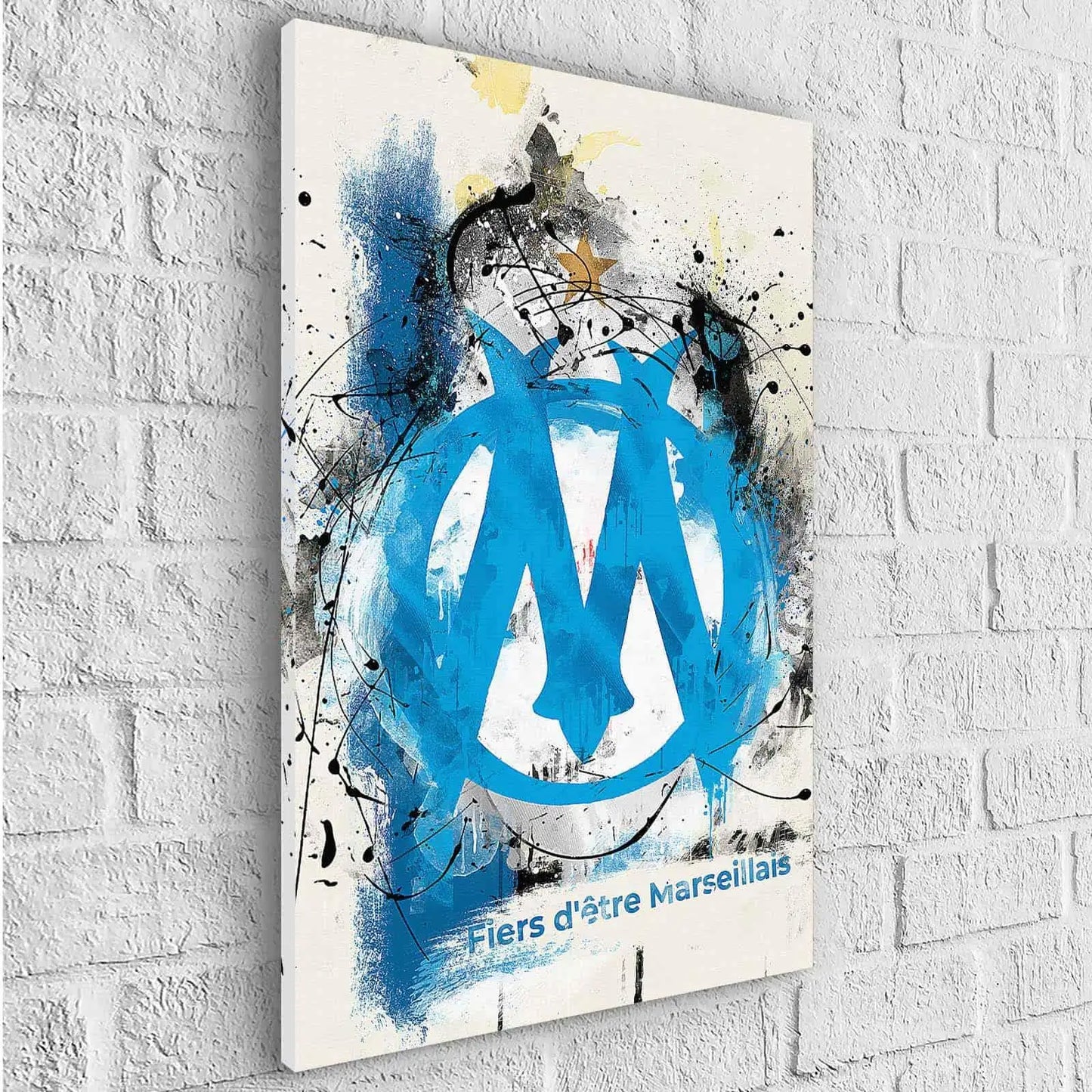 Olympique Graffiti Tribute Poster