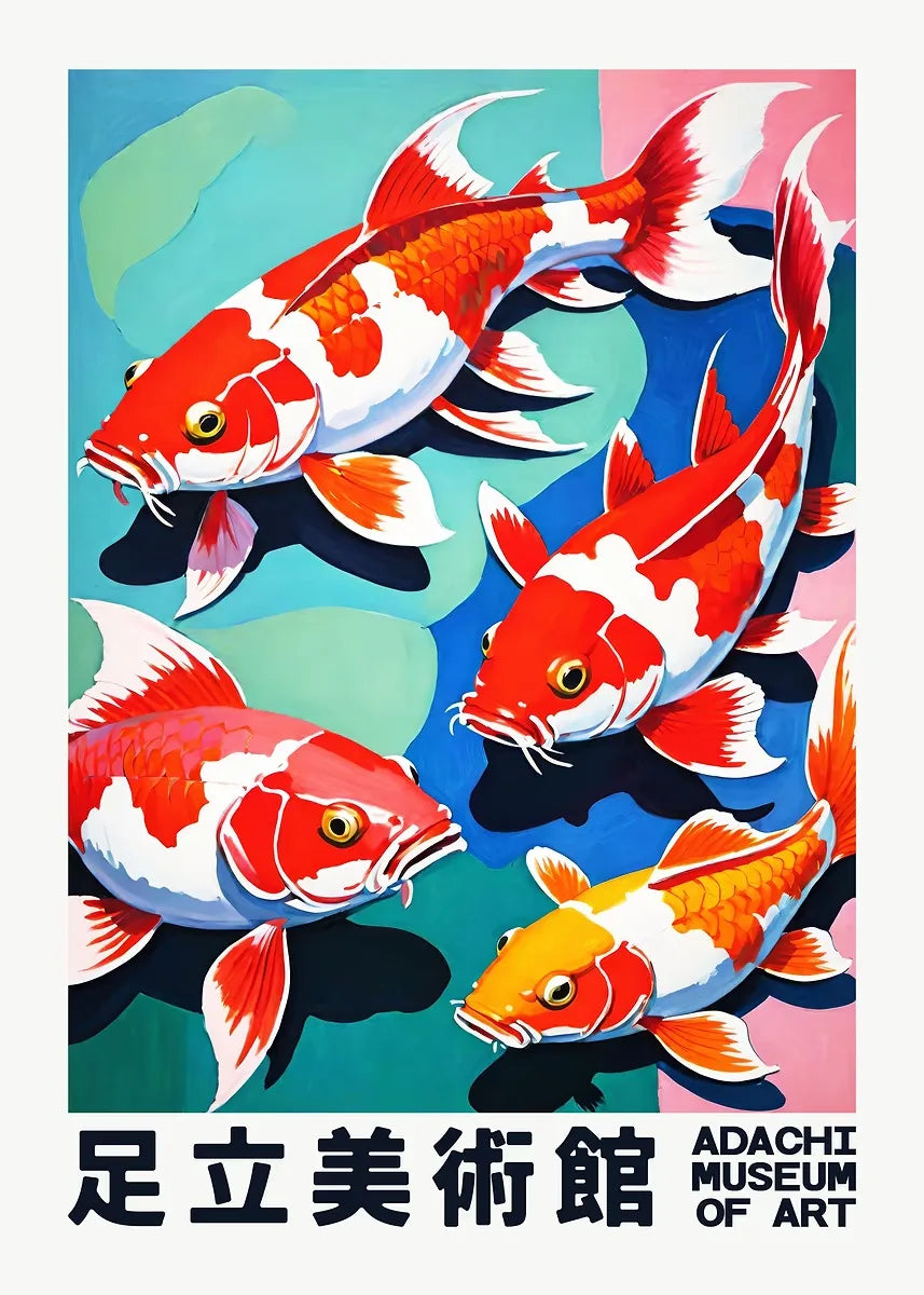 Japanese Animal Variety Canvas Print