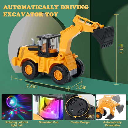 Kids Excavator Truck Toy