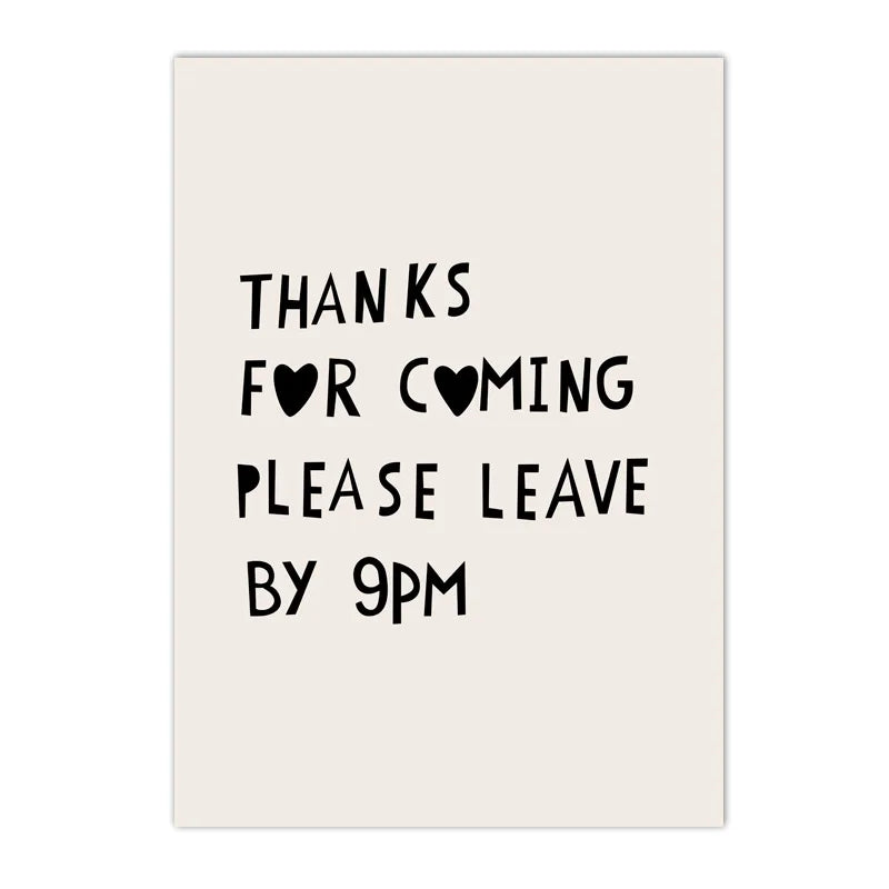 “This Kitchen Is For Dancing” modern kitchen quote canvas wall art