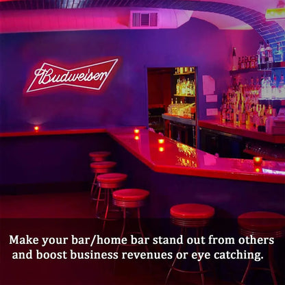 LED Budweiser Neon Light
