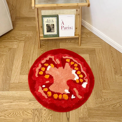 Tomato Tufted Rug