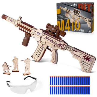 VATOS 3D Kids DIY Wooden Puzzle Model Gun