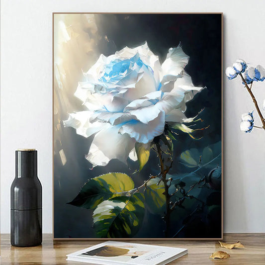 Modern Rose Canvas - Set Of 3