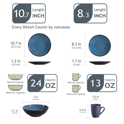 Vancasso Bubble Ceramic Tableware Set