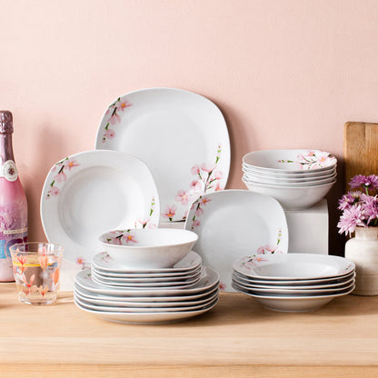 VEWEET Porcelain Dinnerware Sets