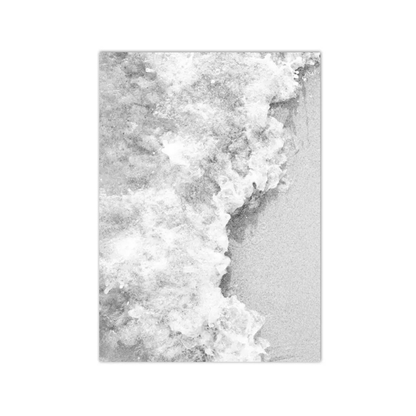 Foamline Shore Coastal Canvas Print