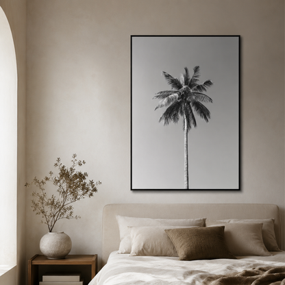 Lone Palm Skyline Canvas Print