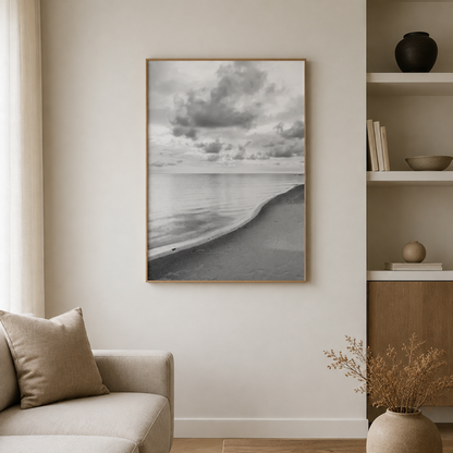 Quiet Coastline Canvas Print