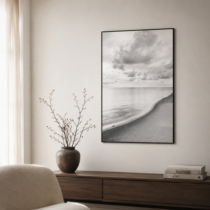 Quiet Coastline Canvas Print