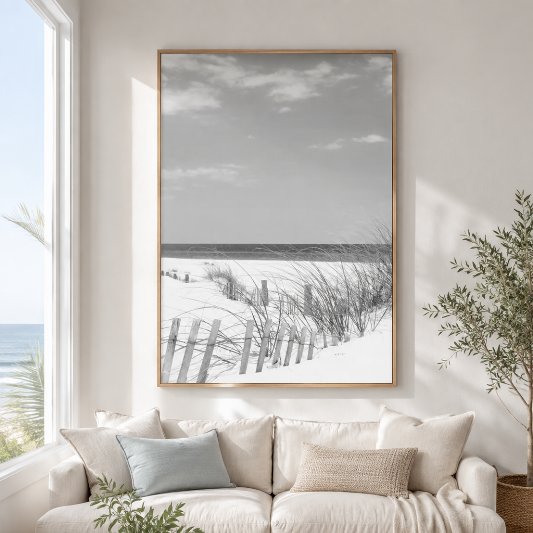 Coastal Dune Path Canvas Print