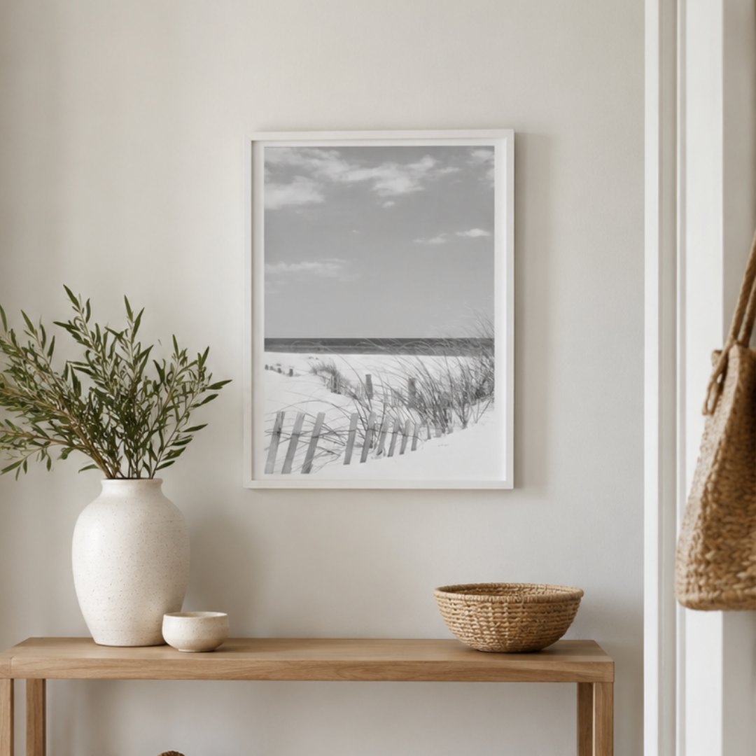 Coastal Dune Path Canvas Print