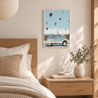Paris Balloon Ride Canvas Print