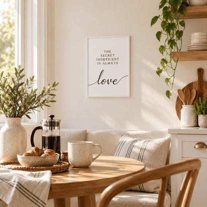 Secret Ingredient Love Canvas Print