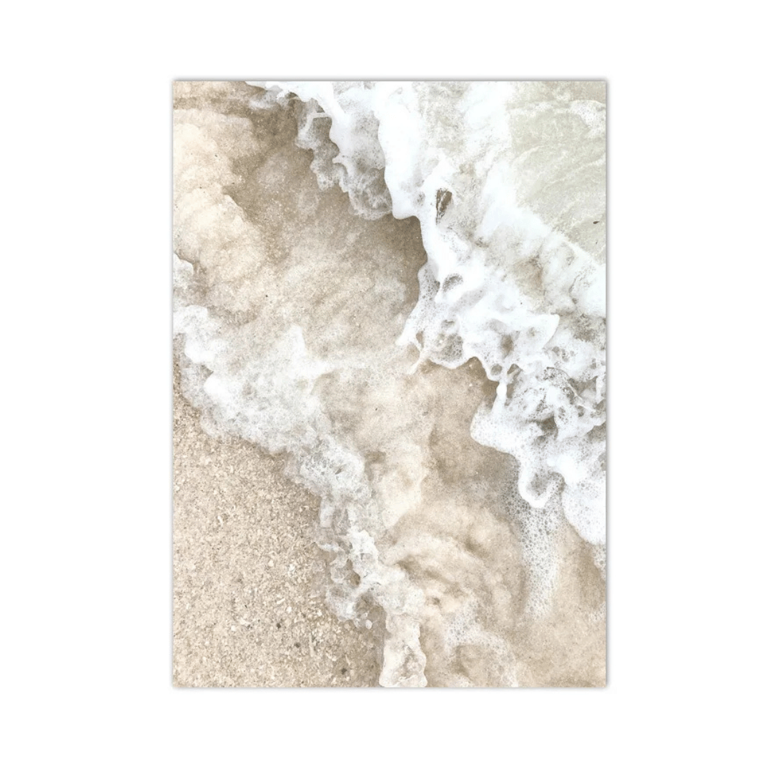 Soft Tide Coastal Canvas Print