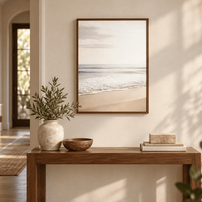 Soft Morning Tide Canvas Print