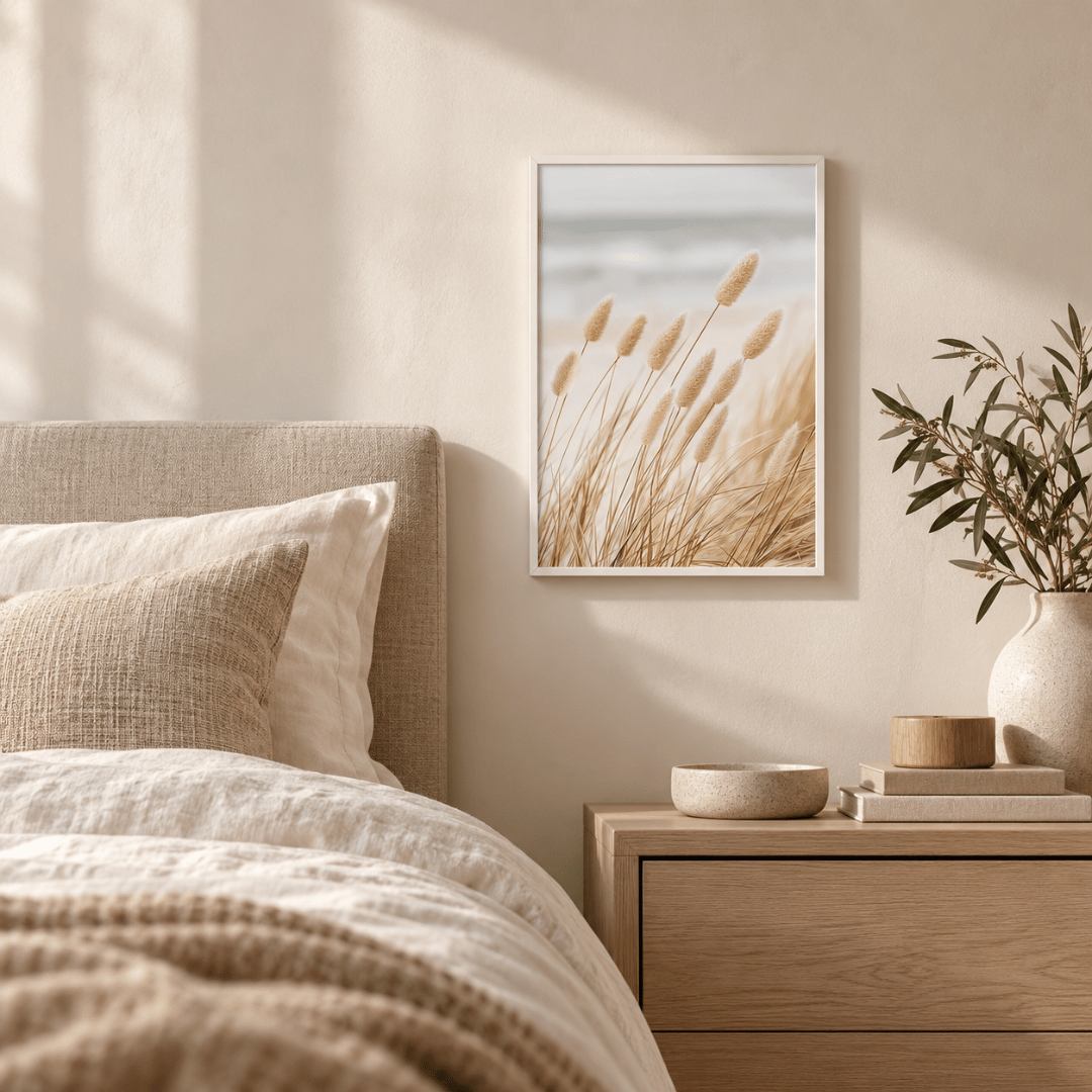 Soft Dune Grass Canvas Print