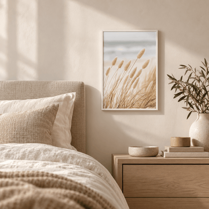 Soft Dune Grass Canvas Print