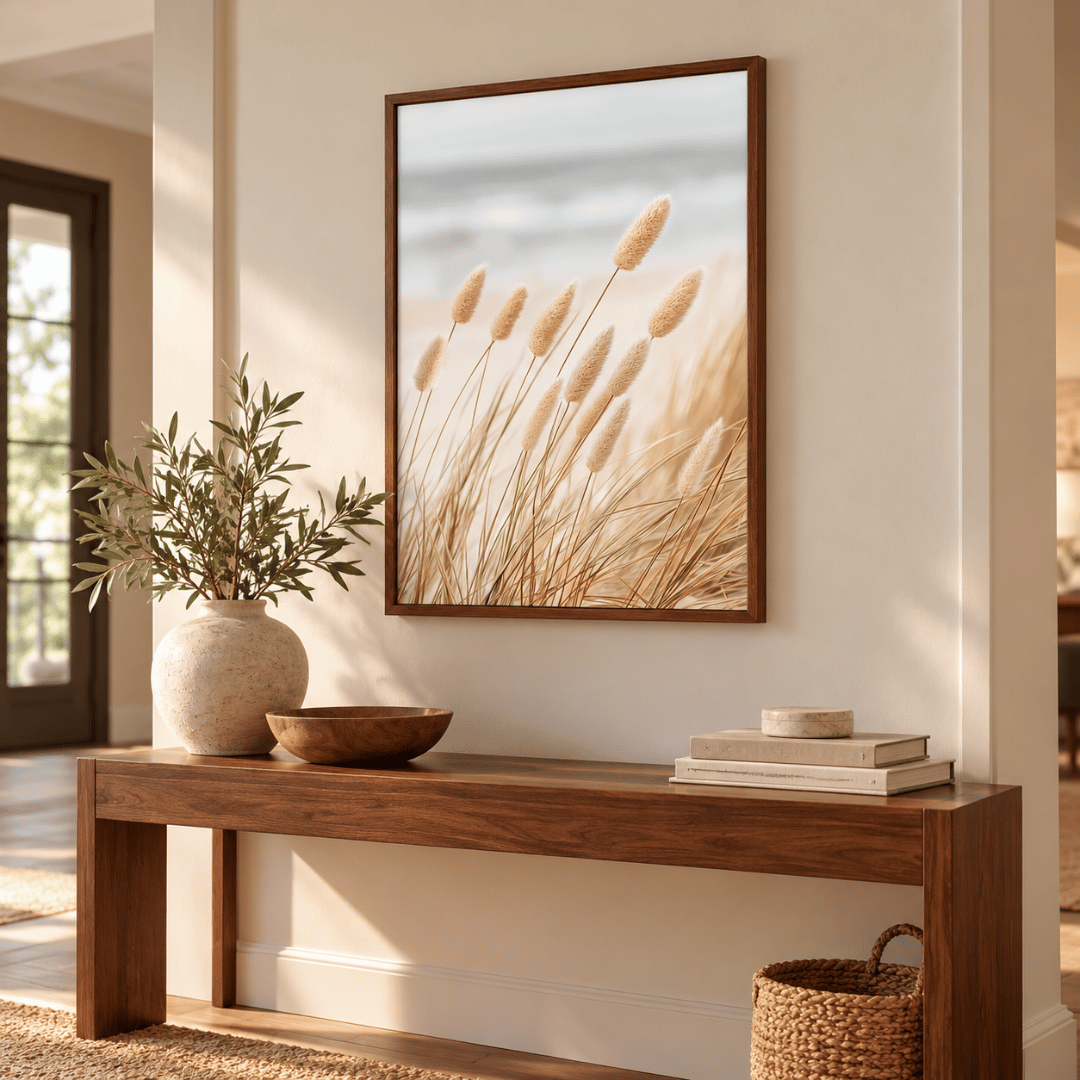 Soft Dune Grass Canvas Print