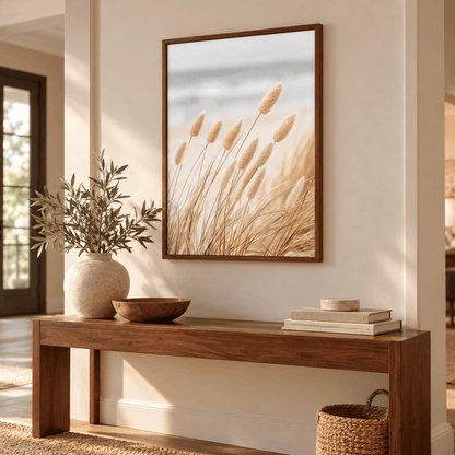 Soft Dune Grass Canvas Print