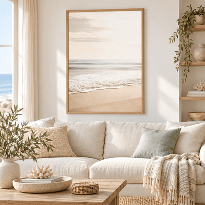 Soft Morning Tide Canvas Print
