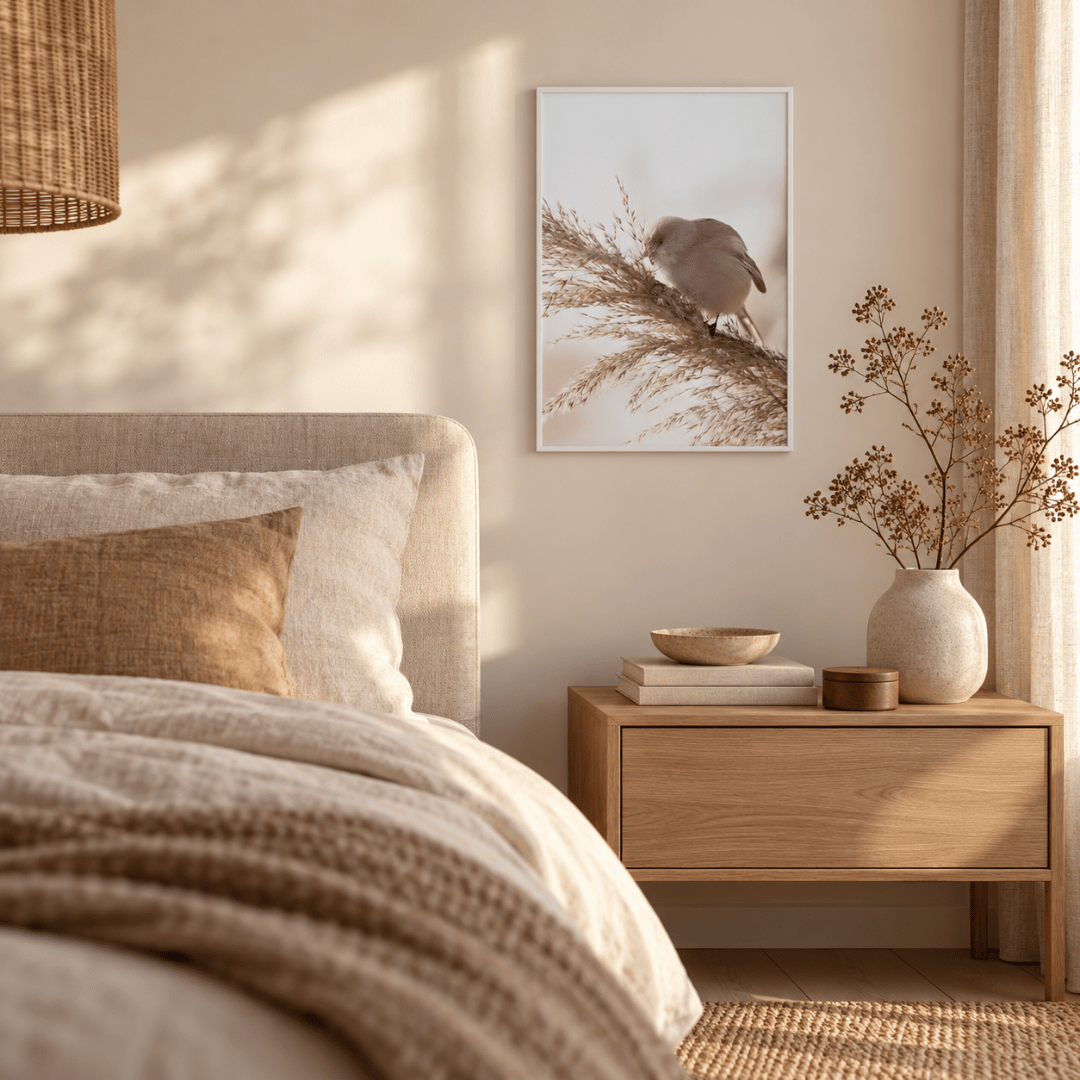 Whispering Reed Bird Canvas Print