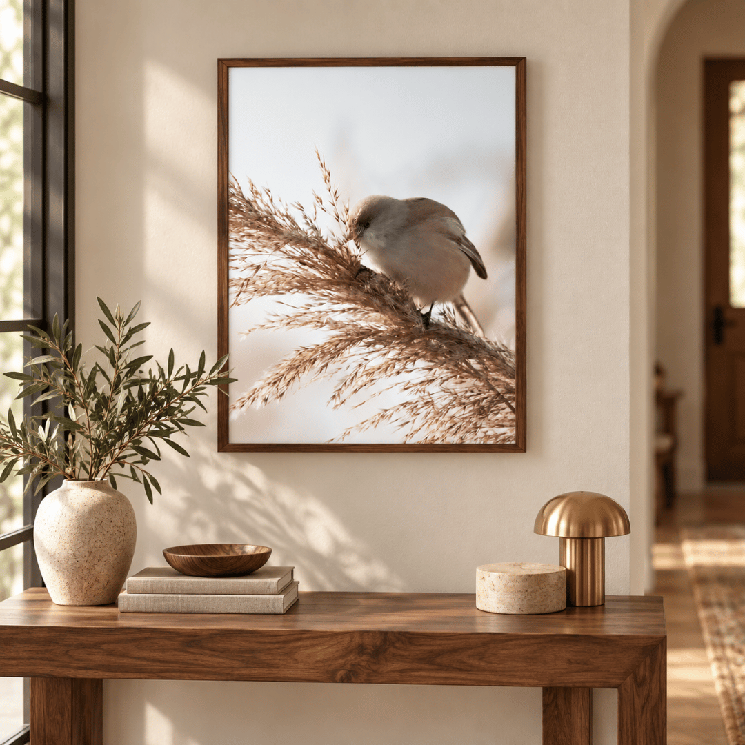 Whispering Reed Bird Canvas Print