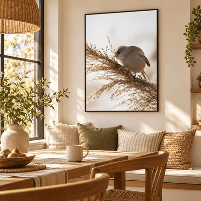 Whispering Reed Bird Canvas Print