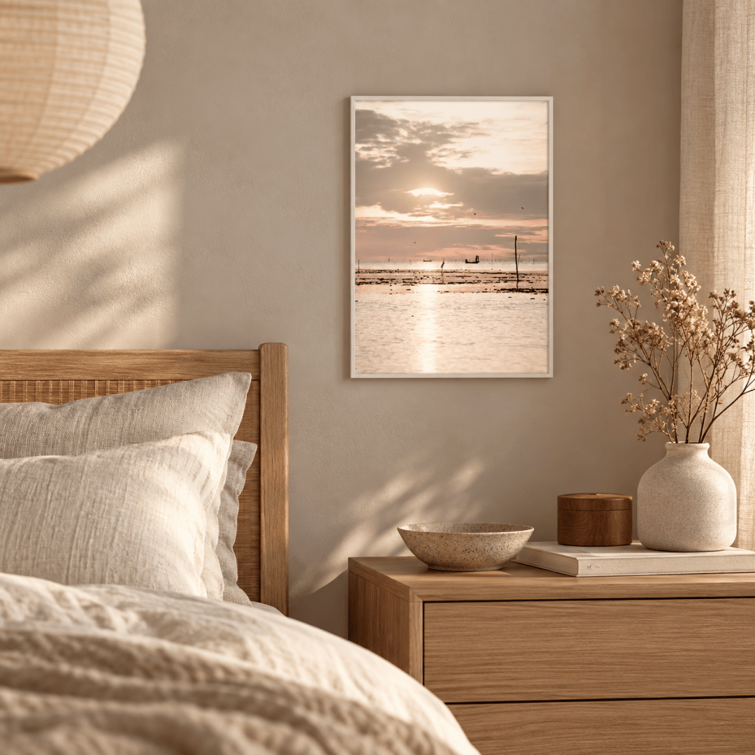 Low Tide Glow Canvas Print