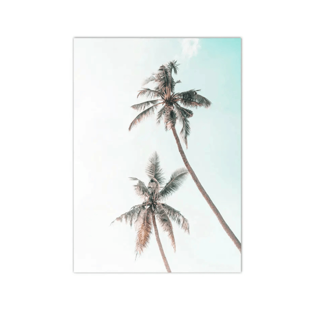Tropical Palm Breeze Canvas Print